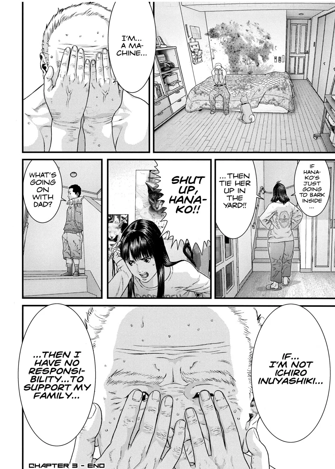 Read Inuyashiki chapter 3 image 32 on Lezhin