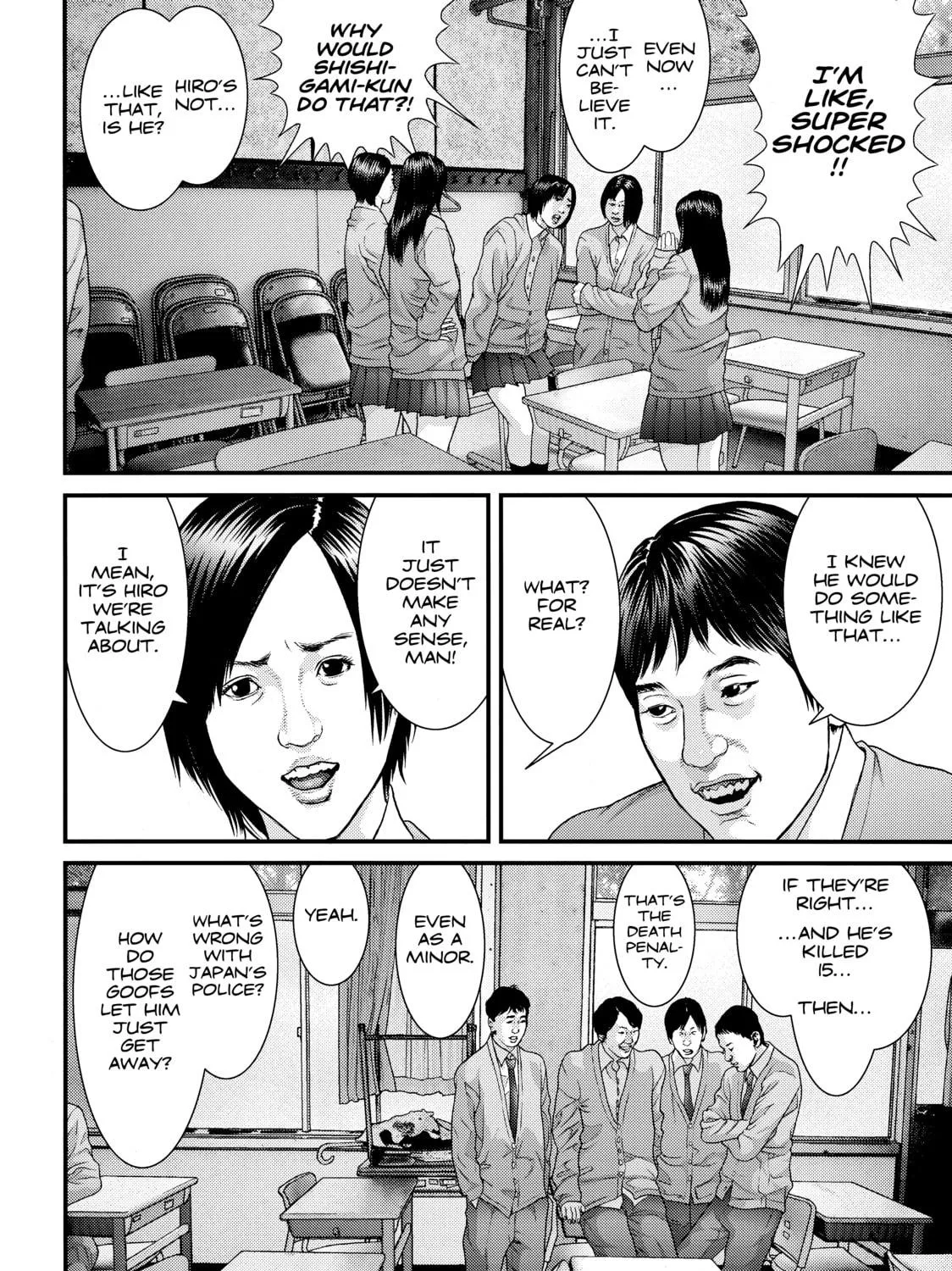 Read Inuyashiki chapter 36 image 4 on Lezhin