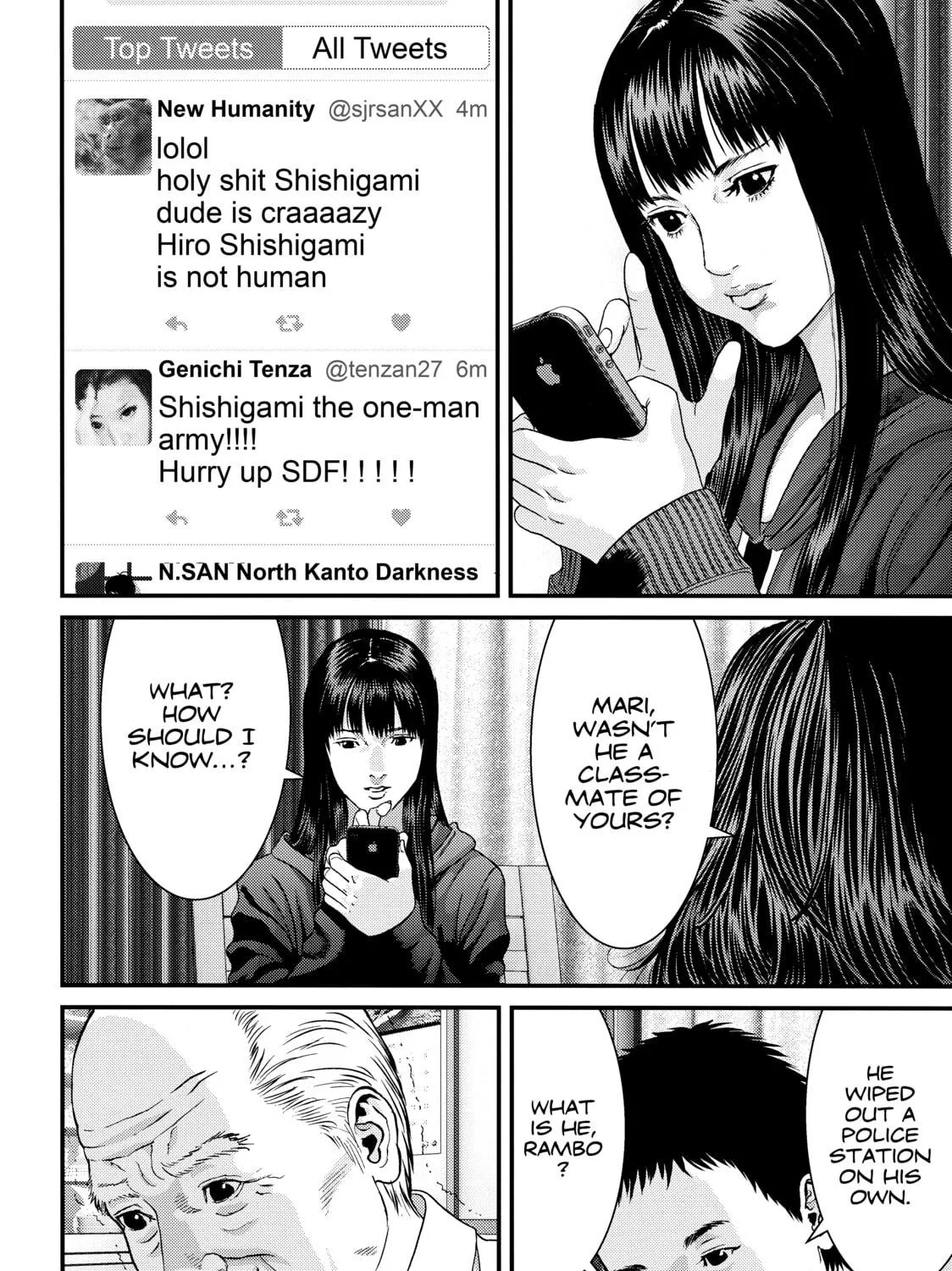 Read Inuyashiki chapter 52 image 4 on Lezhin