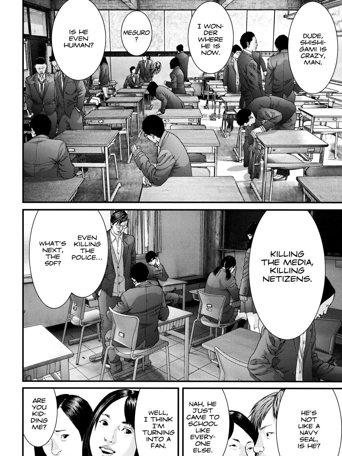 Read Inuyashiki chapter 52 image 8 on Lezhin