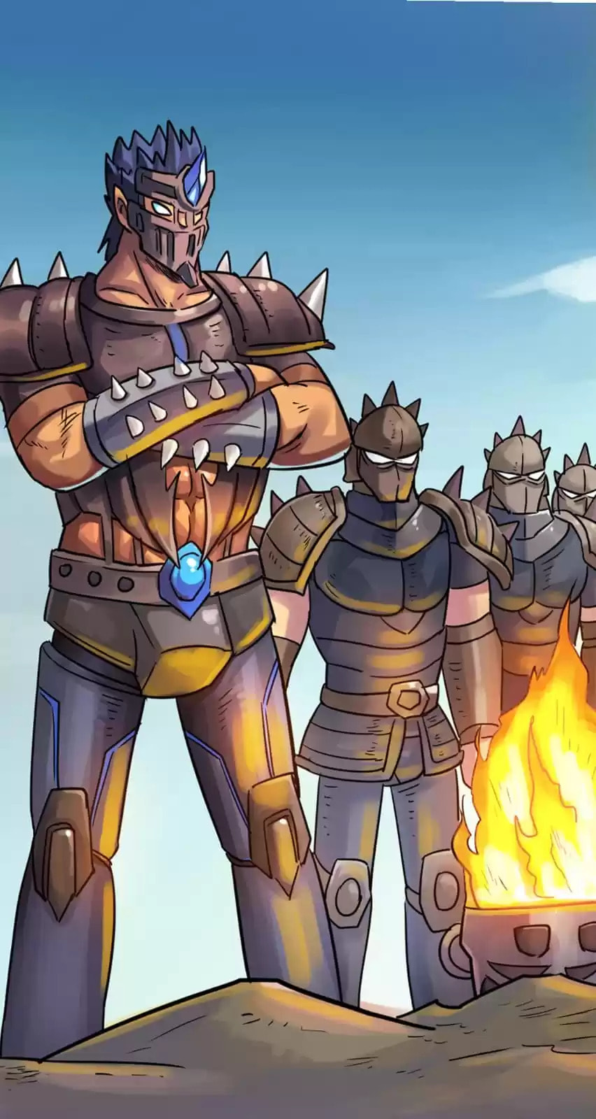 Read Invincible Brave King chapter 58 image 2 on Lezhin
