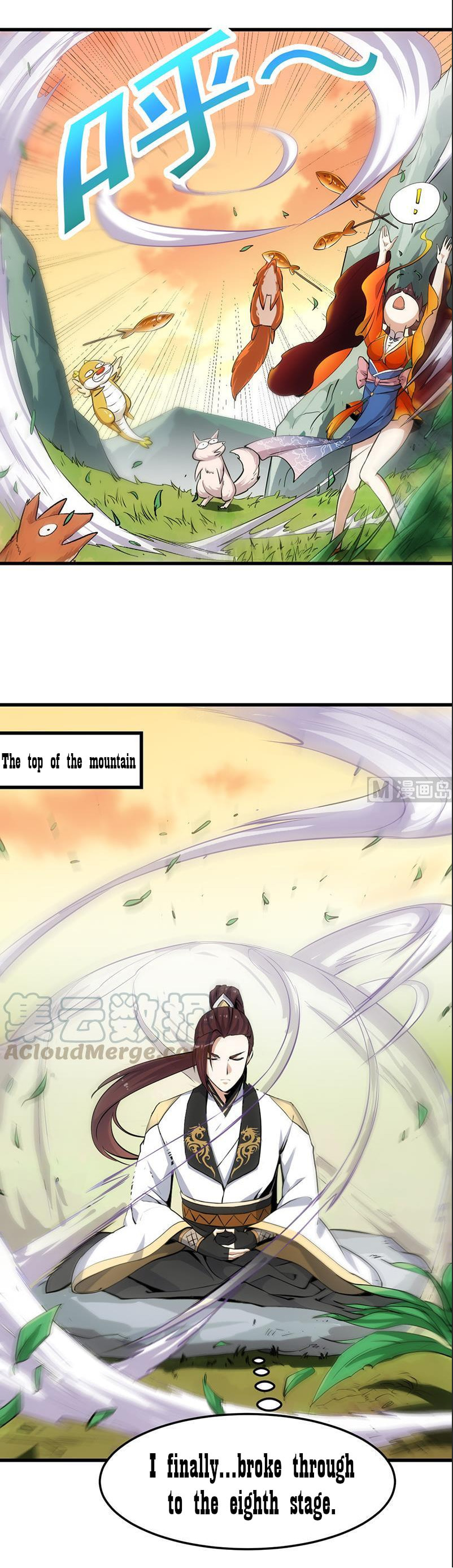 Read Invincible Divine Dragon System chapter 24 image 8 on Lezhin