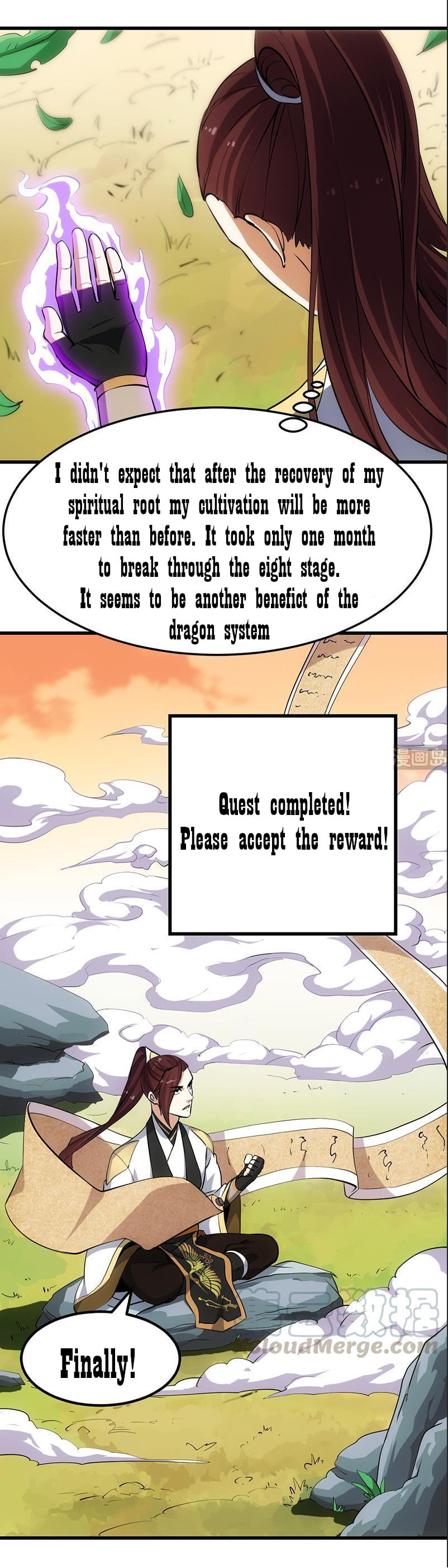 Read Invincible Divine Dragon System chapter 24 image 9 on Lezhin