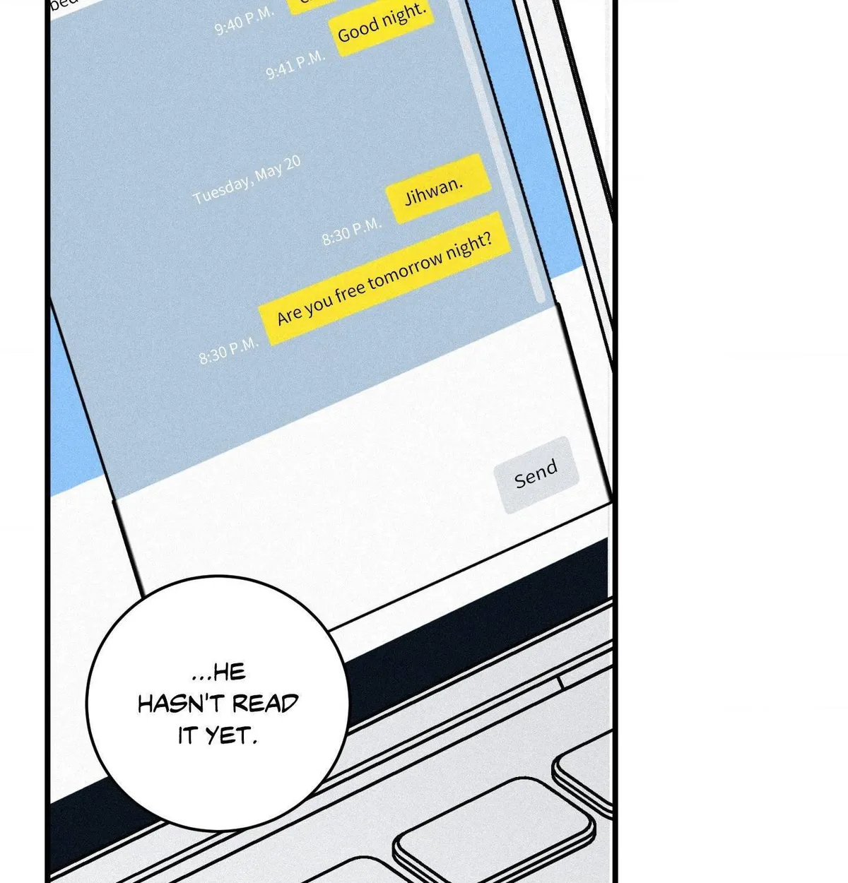 Read INVISIBLE PARTNER chapter 29 image 95 on Lezhin