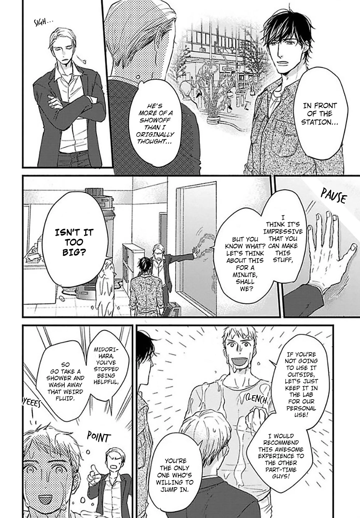 Read Ippou Sonokoro chapter 3 image 12 on Lezhin