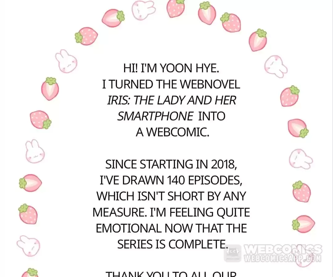Iris: The Lady and Her Smartphone (Novel) Chapter 140 page 163 - 