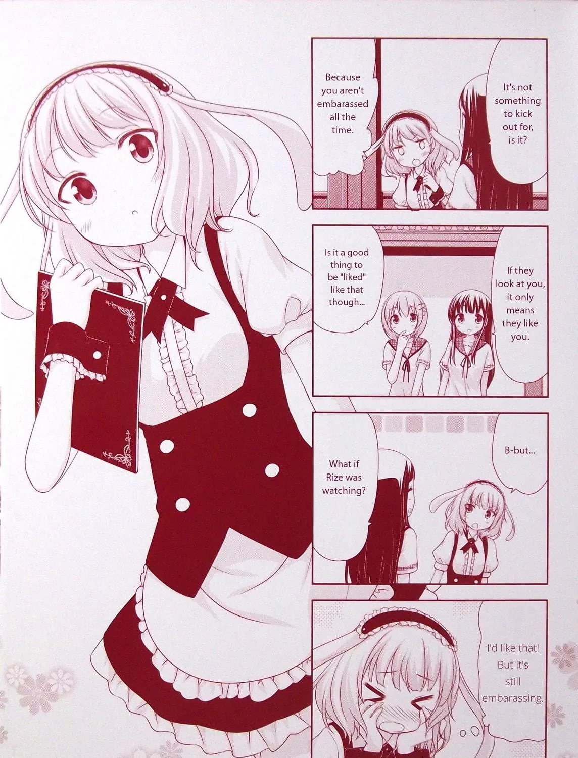 Is the order a rabbit? Anthology Comic Chapter 0 page 11 - 