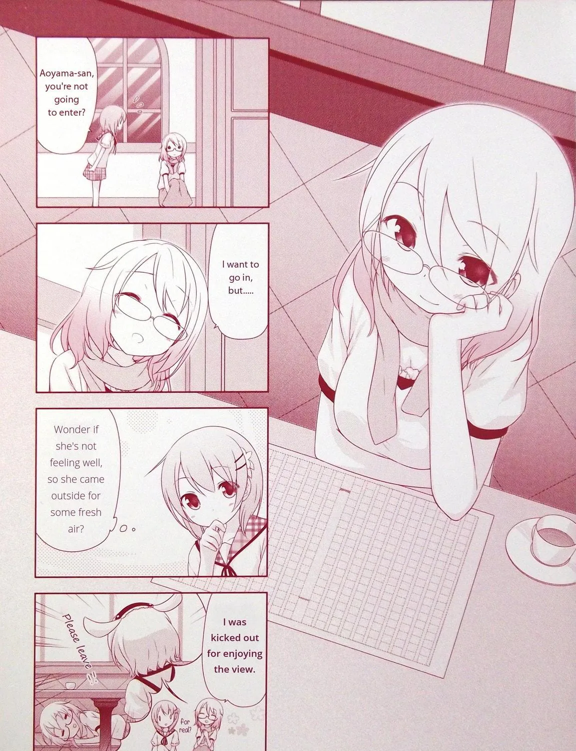 Is the order a rabbit? Anthology Comic Chapter 0 page 9 - 