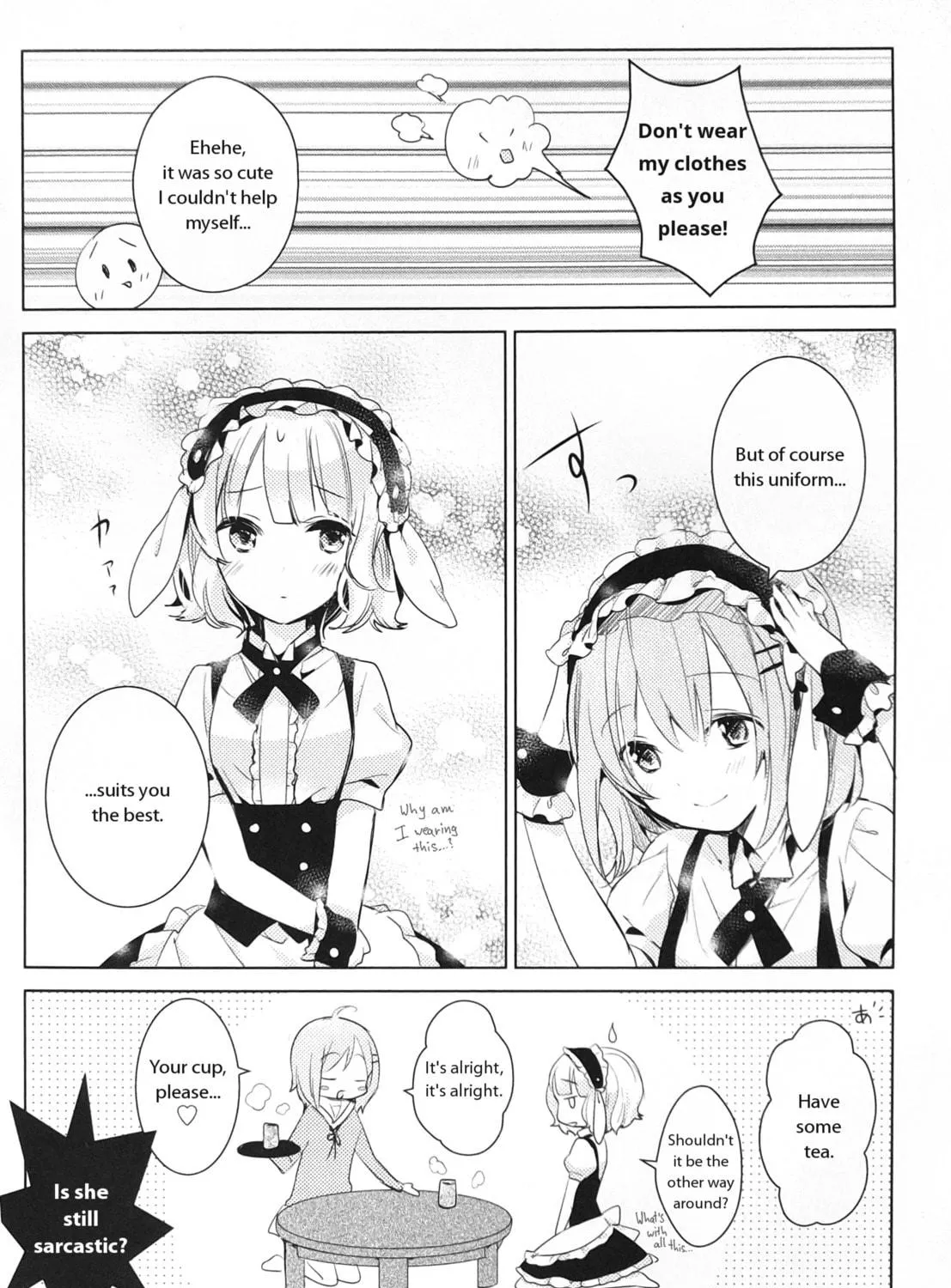 Is the order a rabbit? Anthology Comic Chapter 10 page 11 - 