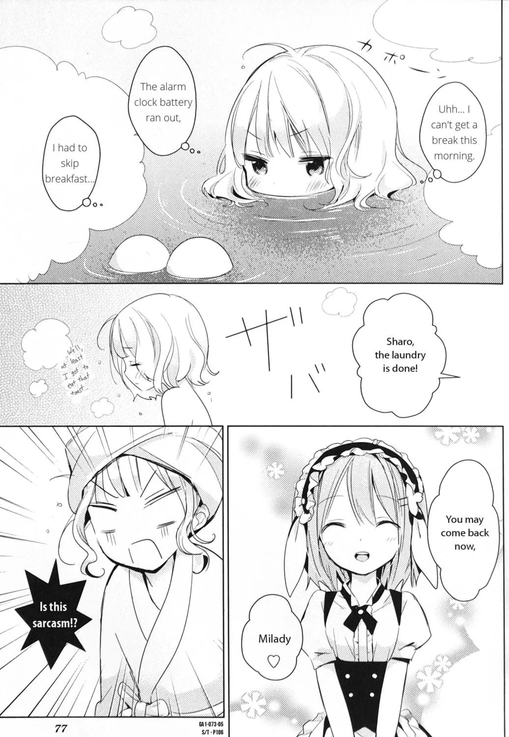 Is the order a rabbit? Anthology Comic Chapter 10 page 9 - 