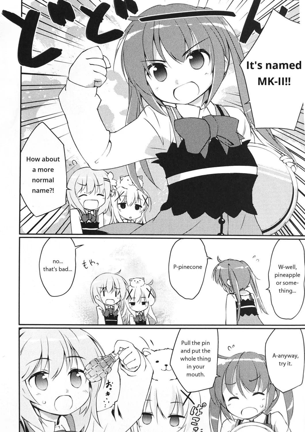 Is the order a rabbit? Anthology Comic Chapter 11 page 13 - 