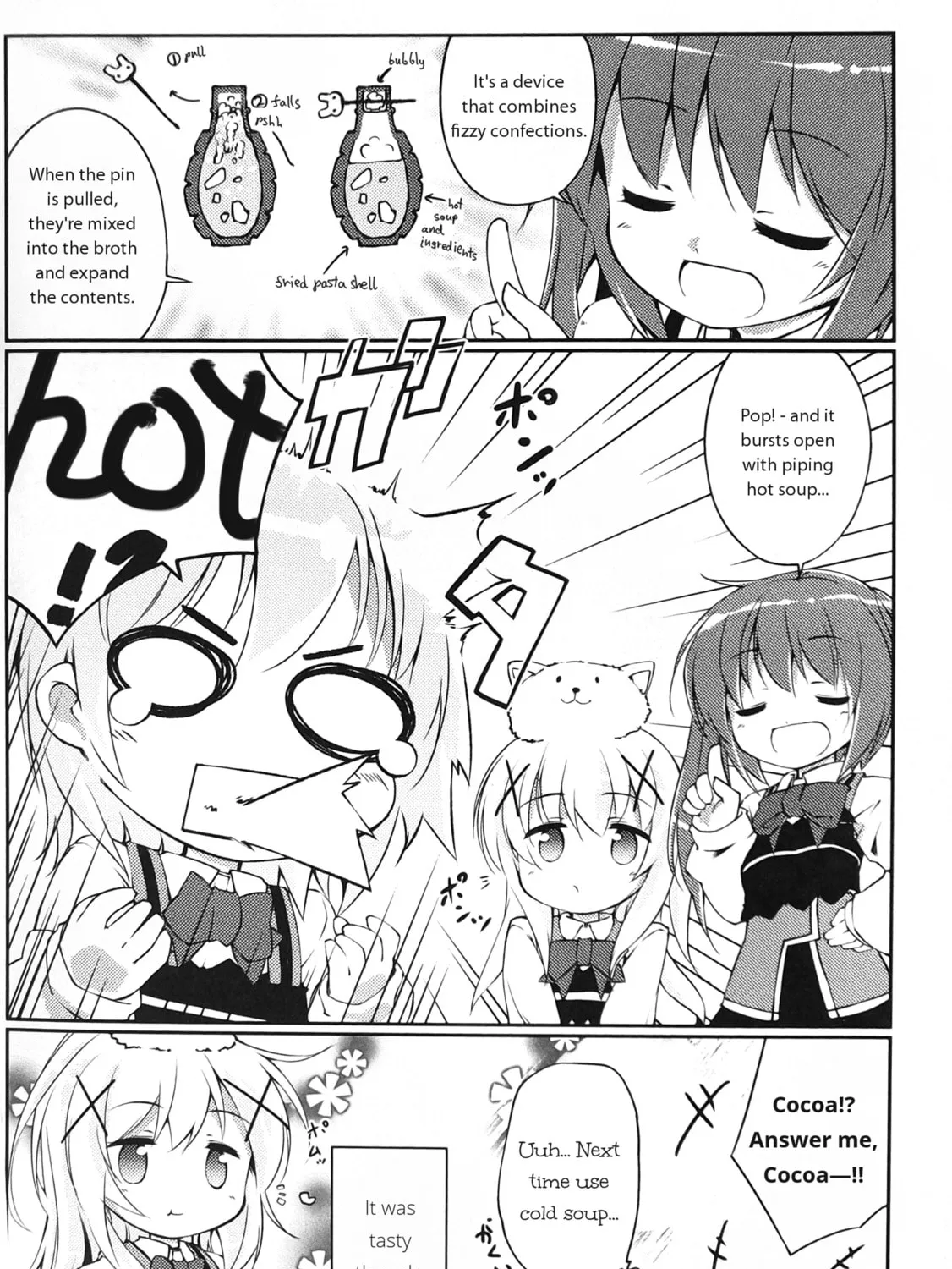 Is the order a rabbit? Anthology Comic Chapter 11 page 15 - 