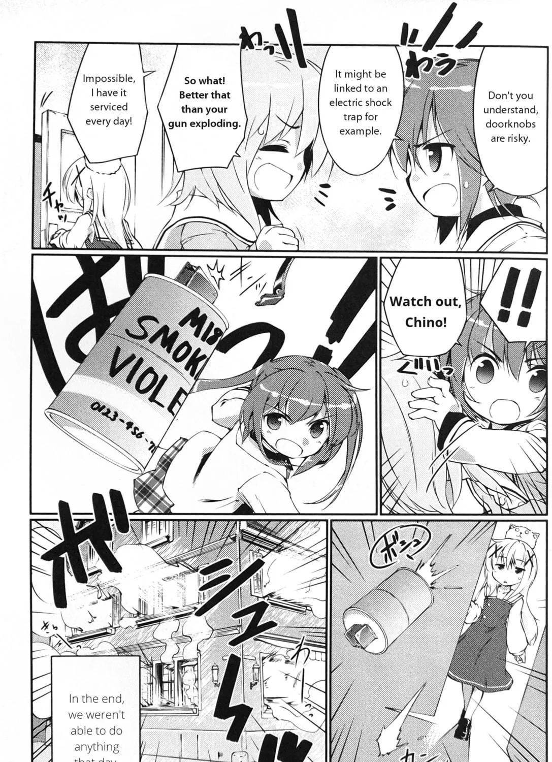 Is the order a rabbit? Anthology Comic Chapter 11 page 9 - 