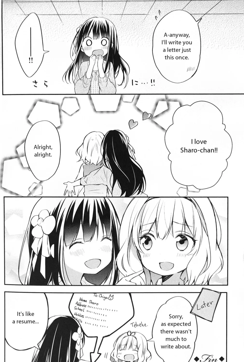 Is the order a rabbit? Anthology Comic Chapter 12 page 15 - 