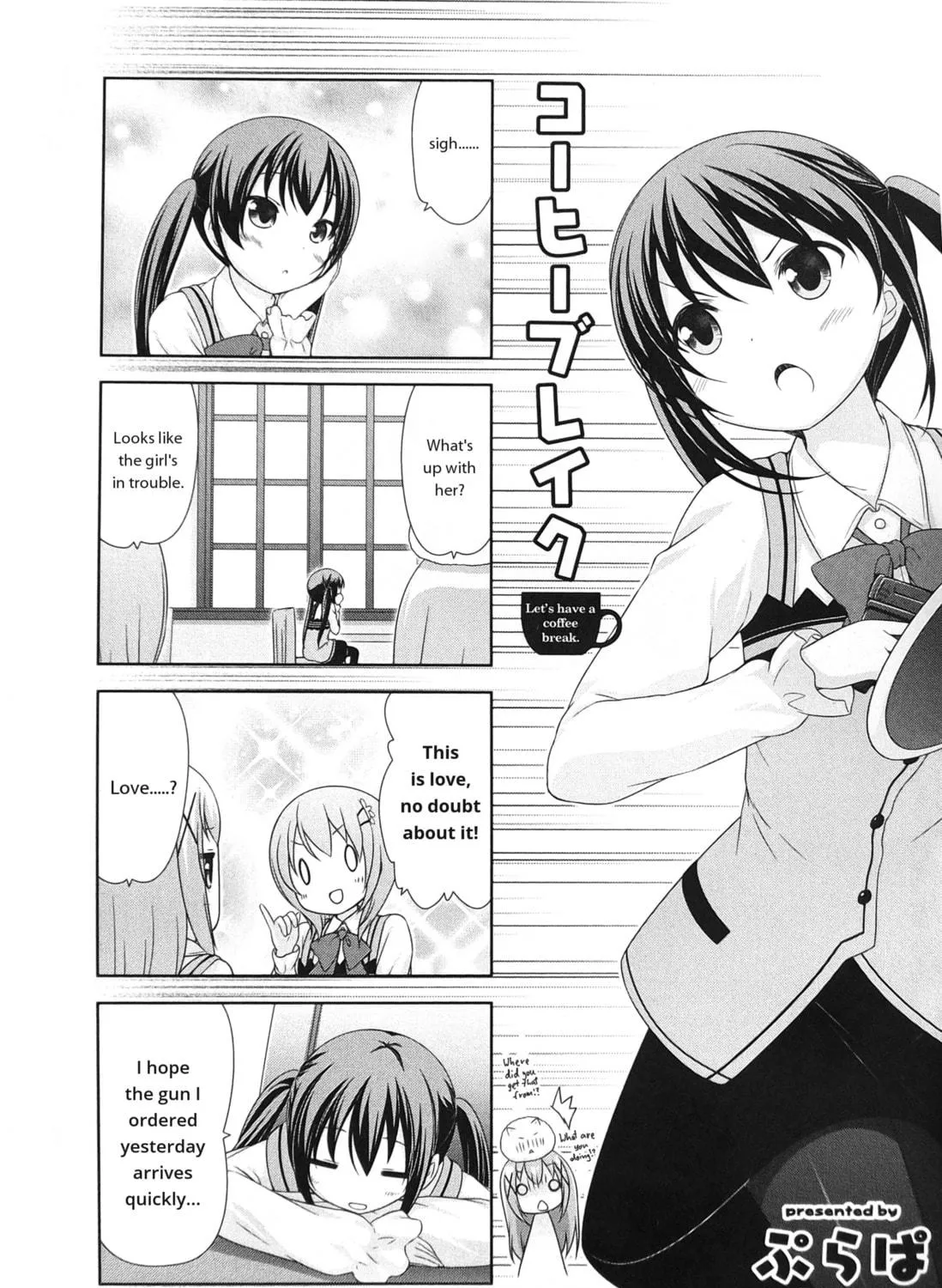 Is the order a rabbit? Anthology Comic Chapter 14 page 5 - 