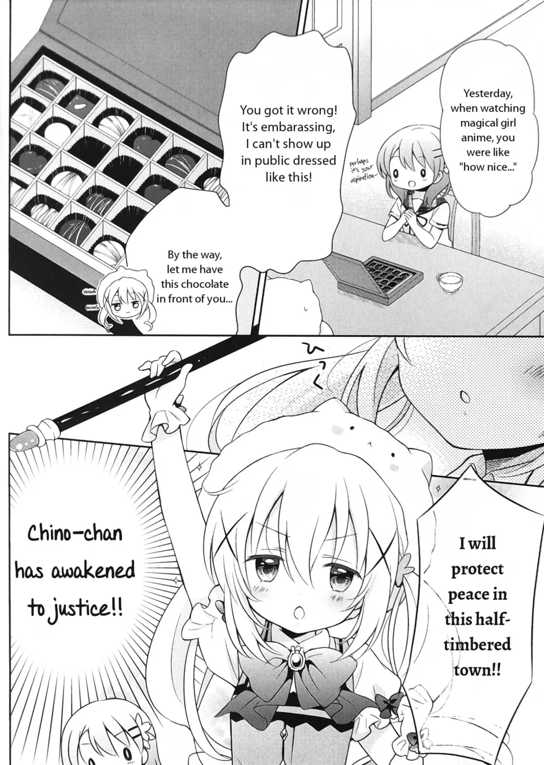Is the order a rabbit? Anthology Comic Chapter 16 page 3 - 