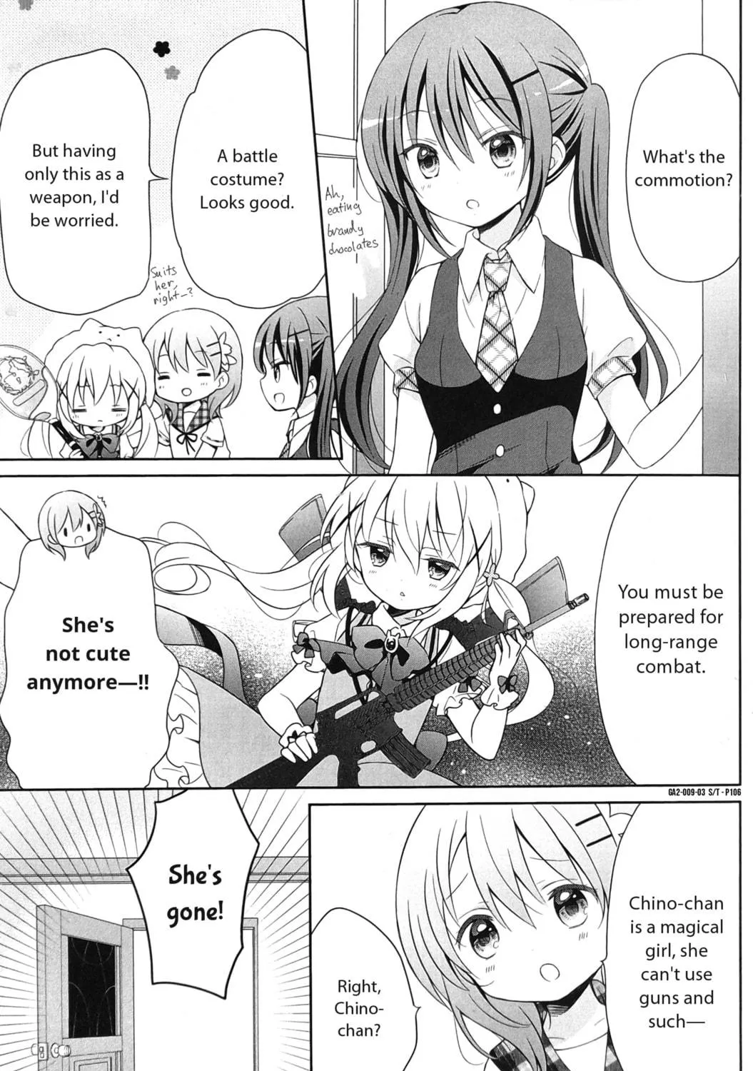 Is the order a rabbit? Anthology Comic Chapter 16 page 5 - 