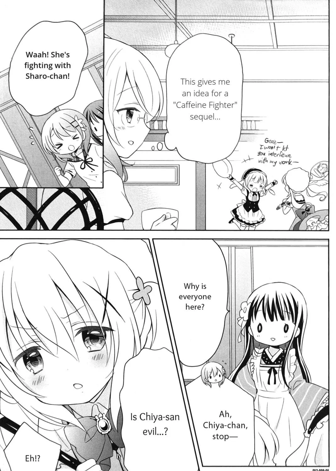 Is the order a rabbit? Anthology Comic Chapter 16 page 9 - 