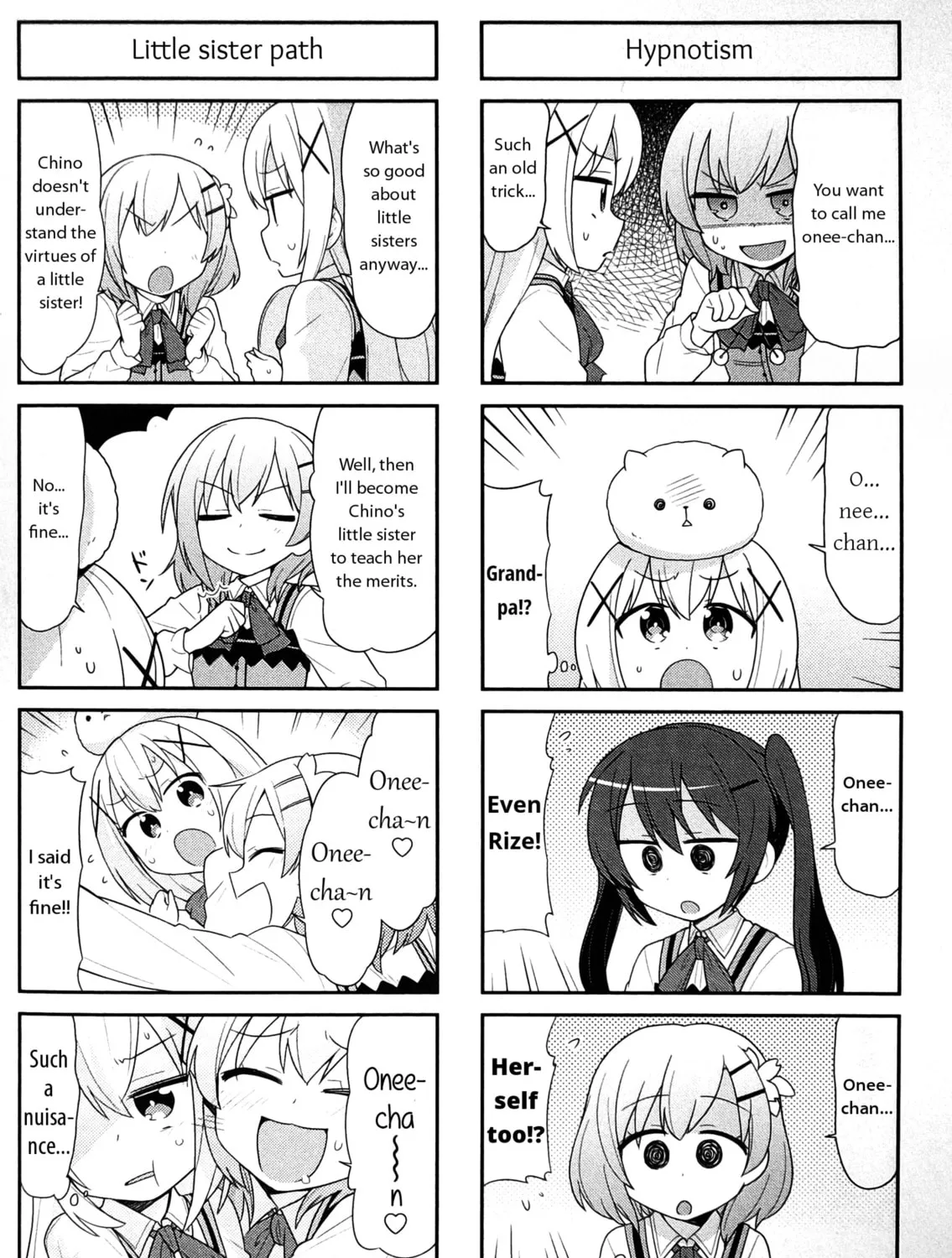 Is the order a rabbit? Anthology Comic Chapter 2 page 3 - 