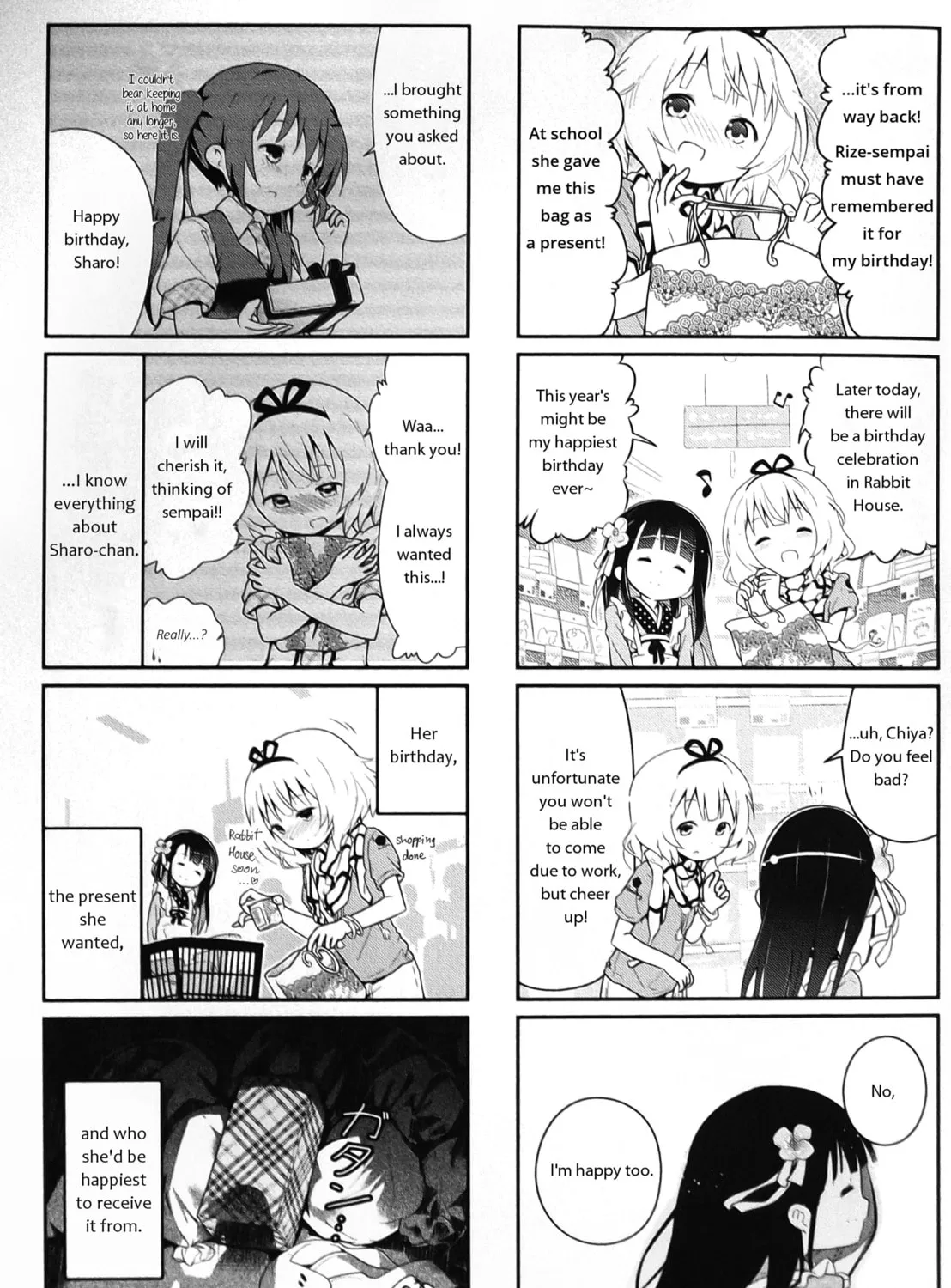 Is the order a rabbit? Anthology Comic Chapter 4 page 13 - 