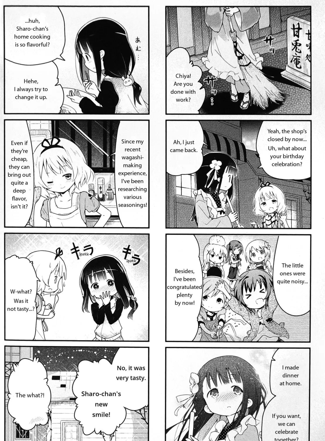 Is the order a rabbit? Anthology Comic Chapter 4 page 15 - 