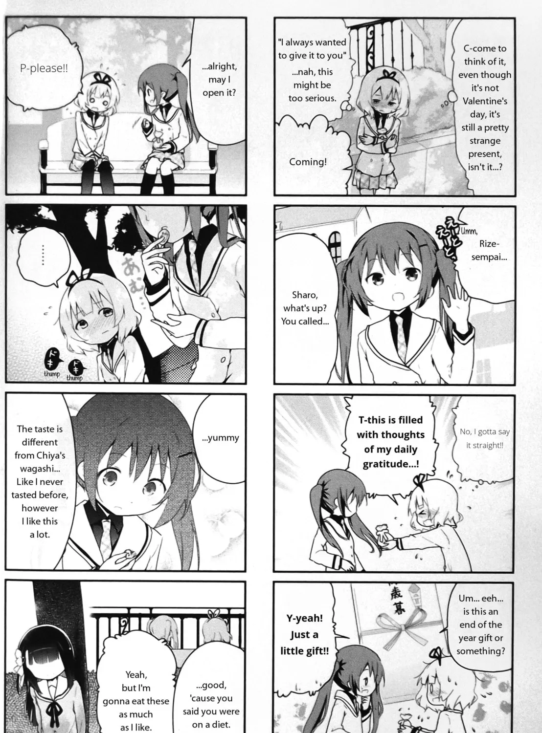 Is the order a rabbit? Anthology Comic Chapter 4 page 7 - 