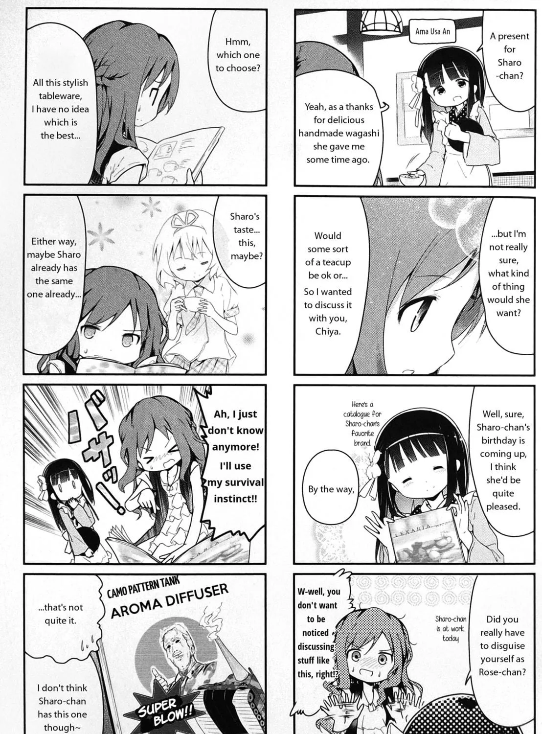 Is the order a rabbit? Anthology Comic Chapter 4 page 9 - 