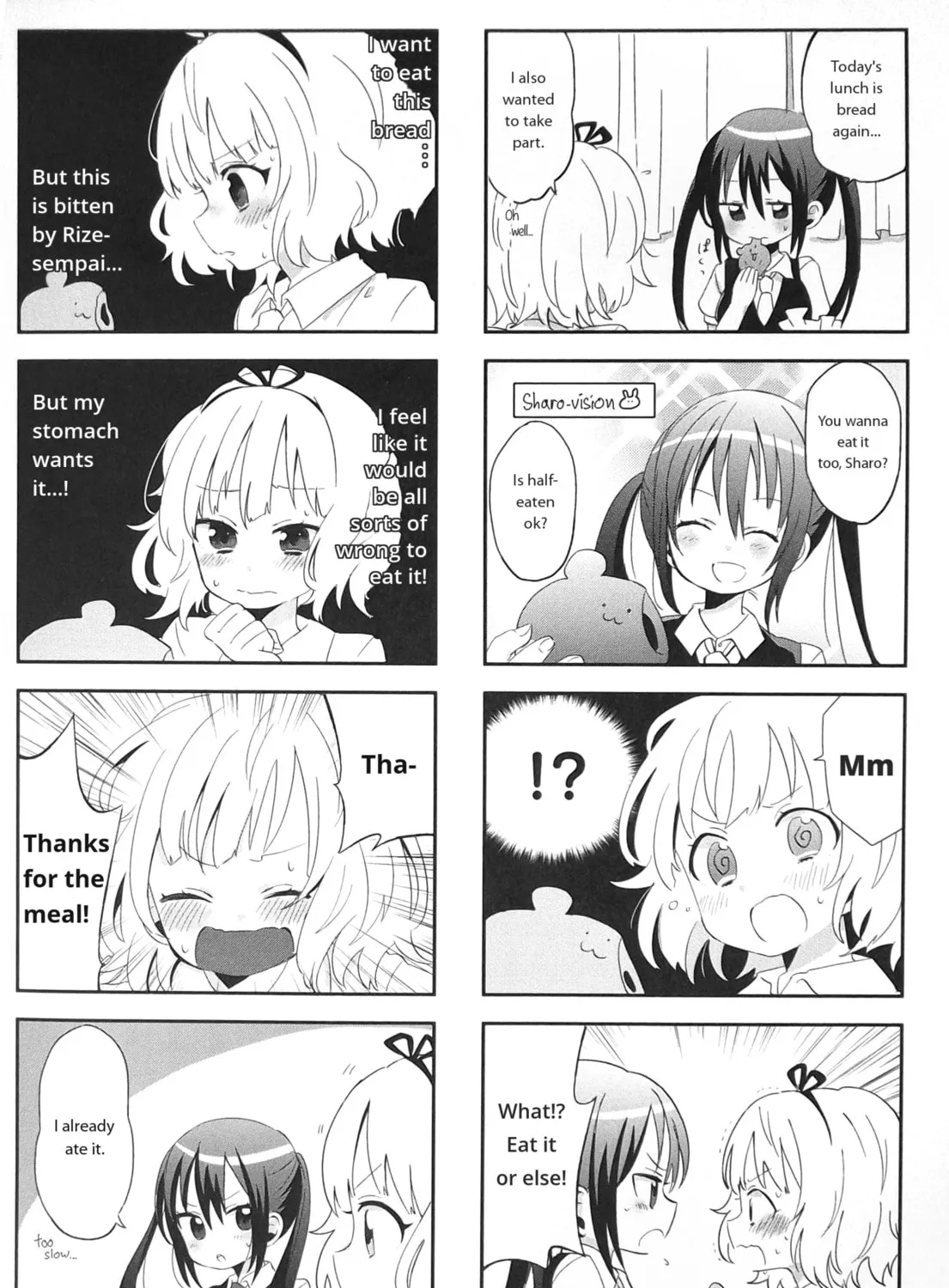 Is the order a rabbit? Anthology Comic Chapter 6 page 15 - 