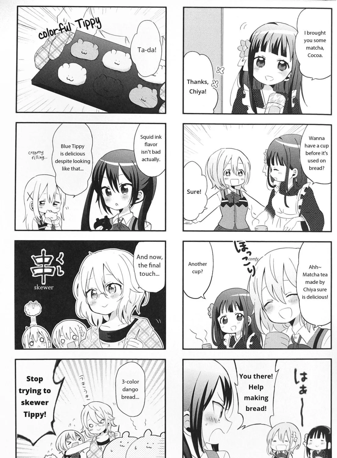 Is the order a rabbit? Anthology Comic Chapter 6 page 9 - 