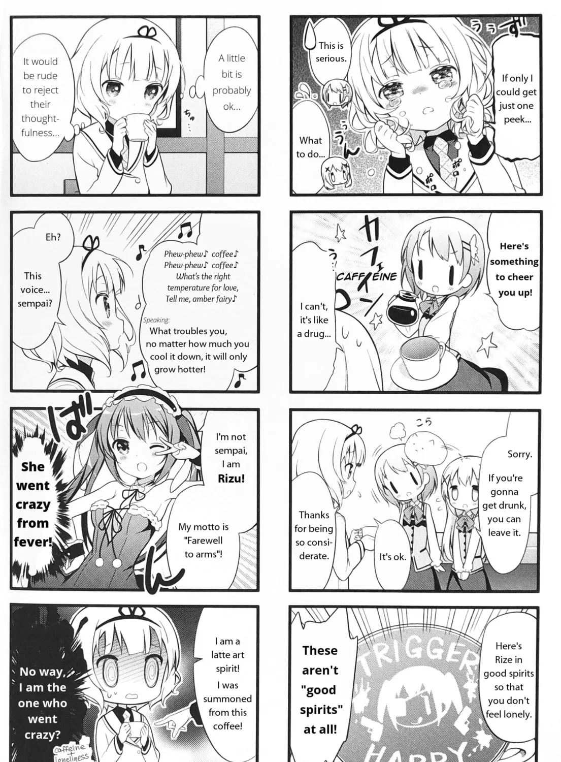 Is the order a rabbit? Anthology Comic Chapter 7 page 3 - 