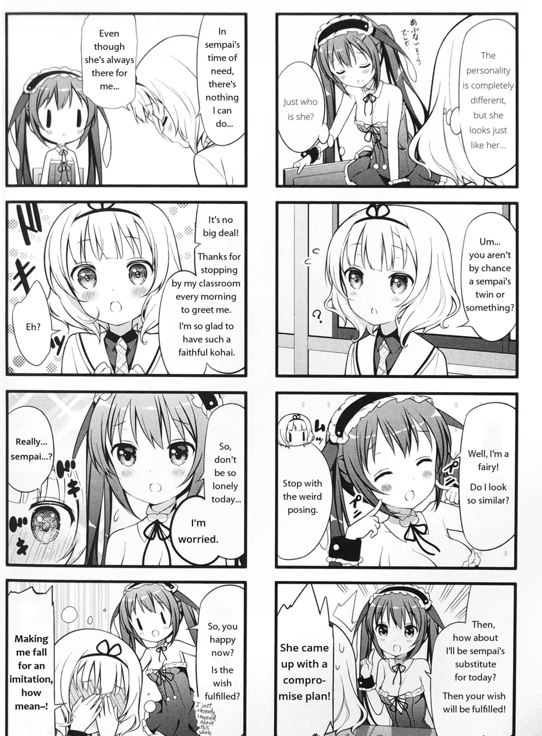 Is the order a rabbit? Anthology Comic Chapter 7 page 7 - 