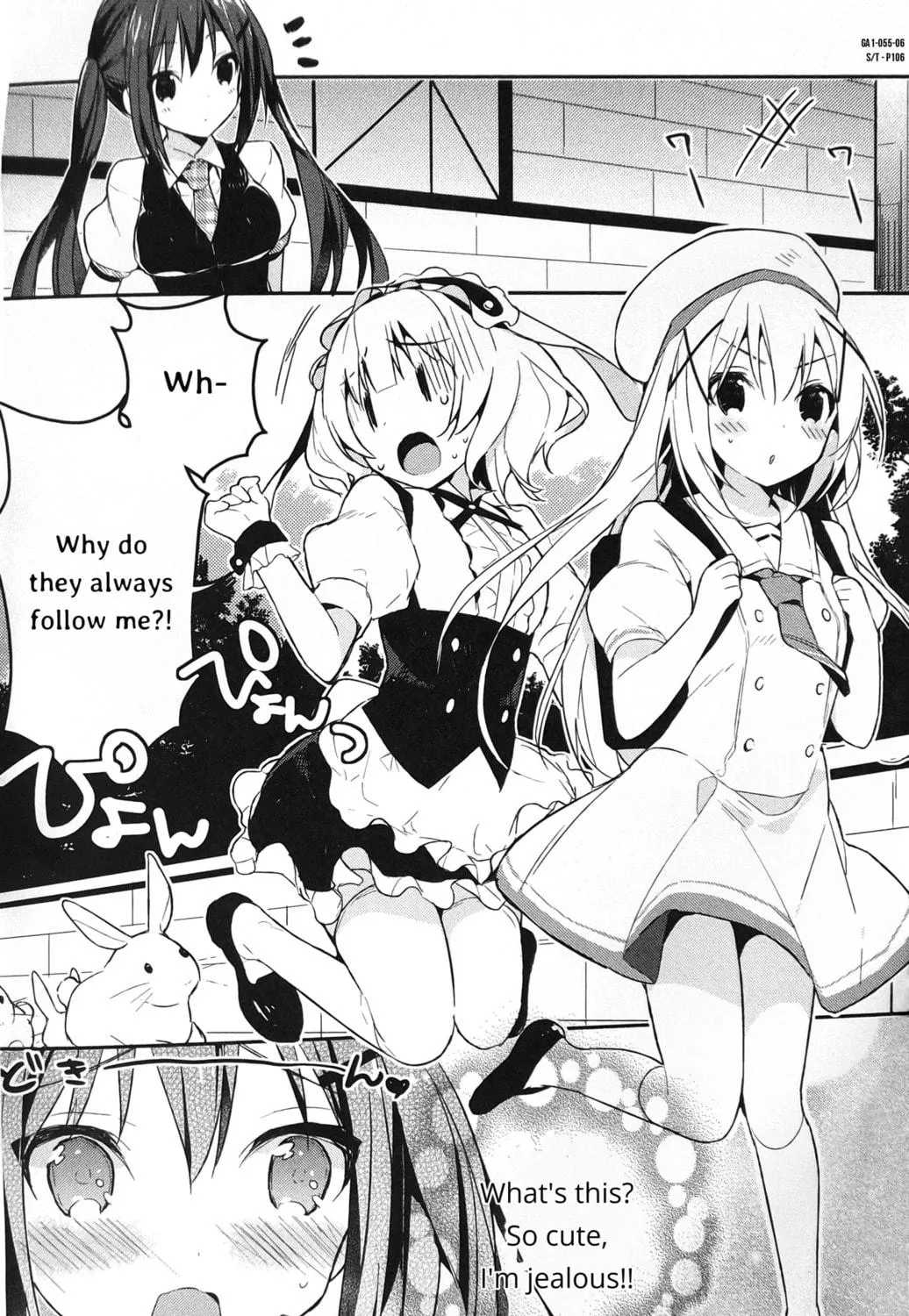 Is the order a rabbit? Anthology Comic Chapter 8 page 11 - 