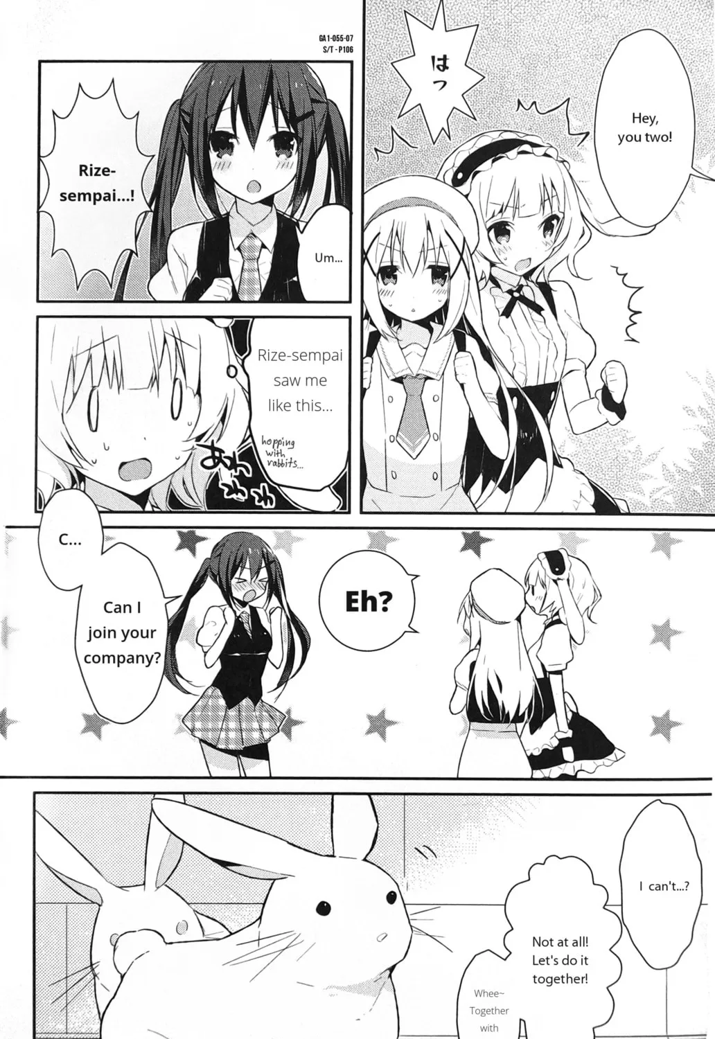 Is the order a rabbit? Anthology Comic Chapter 8 page 13 - 