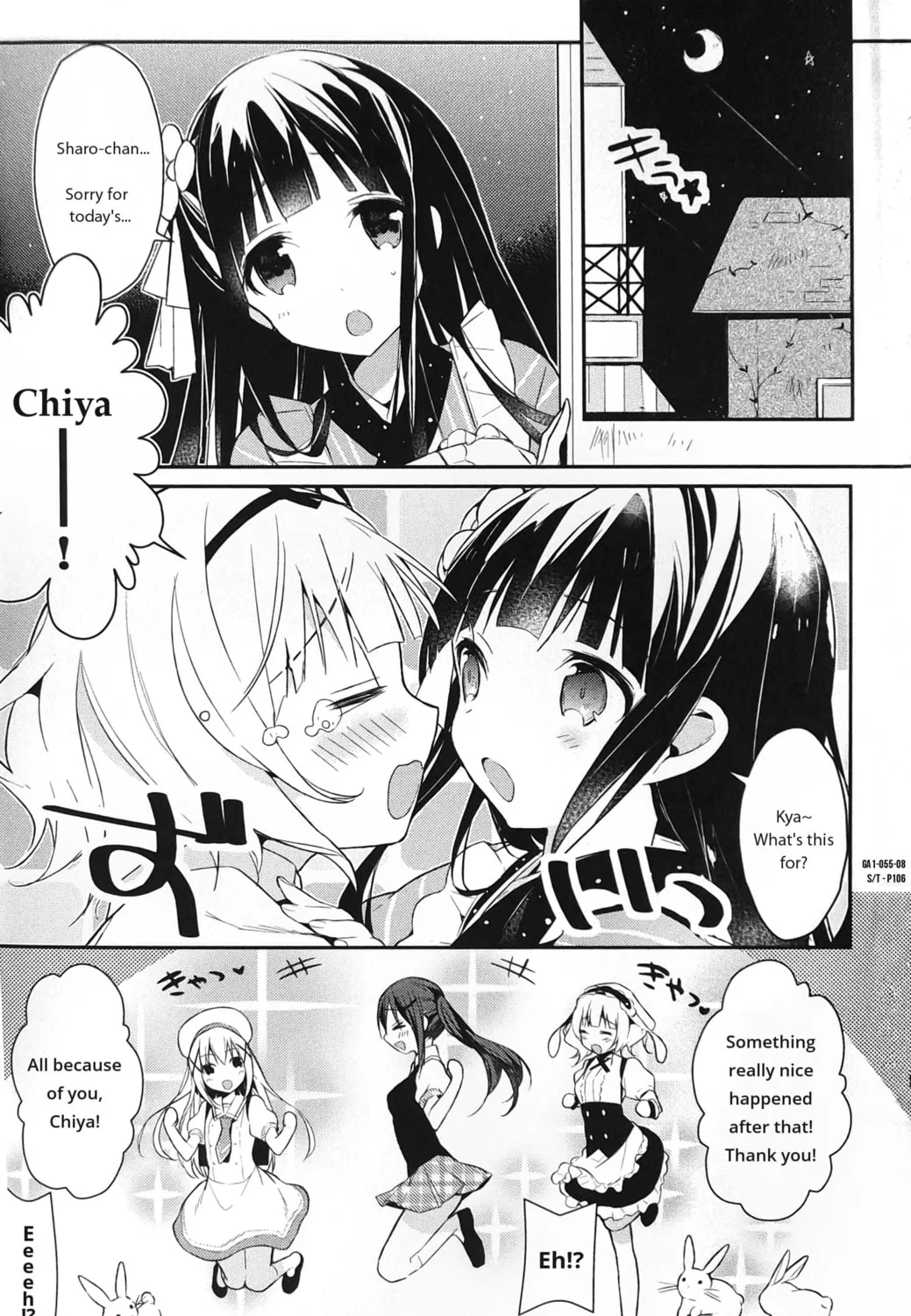 Is the order a rabbit? Anthology Comic Chapter 8 page 15 - 