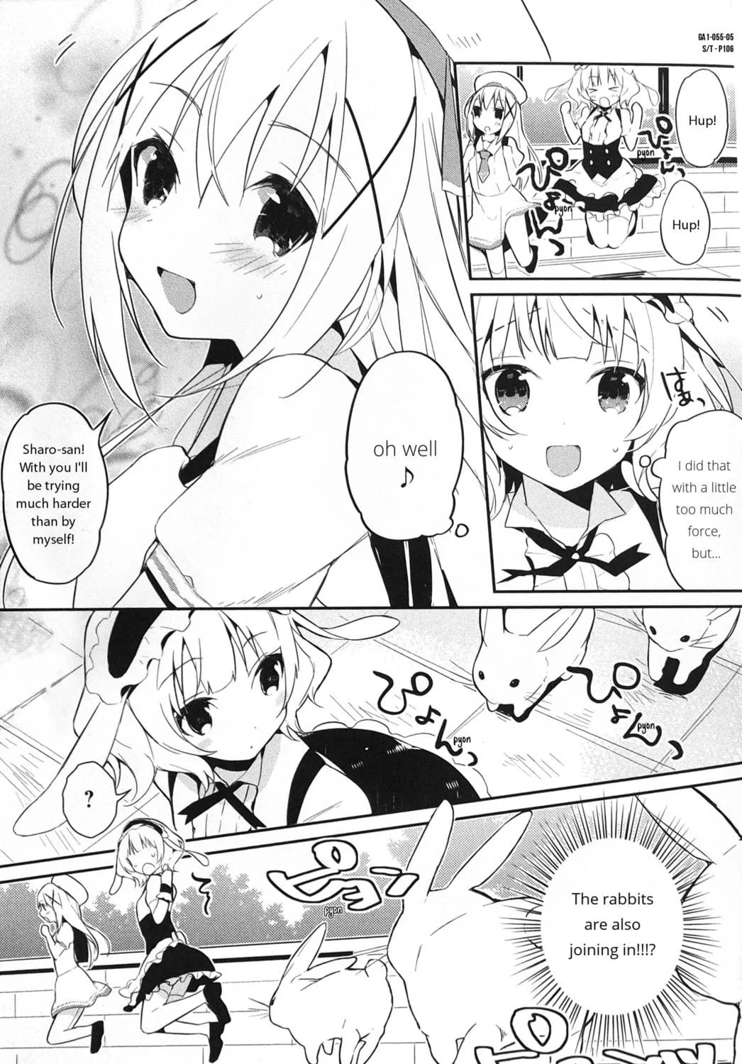 Is the order a rabbit? Anthology Comic Chapter 8 page 9 - 