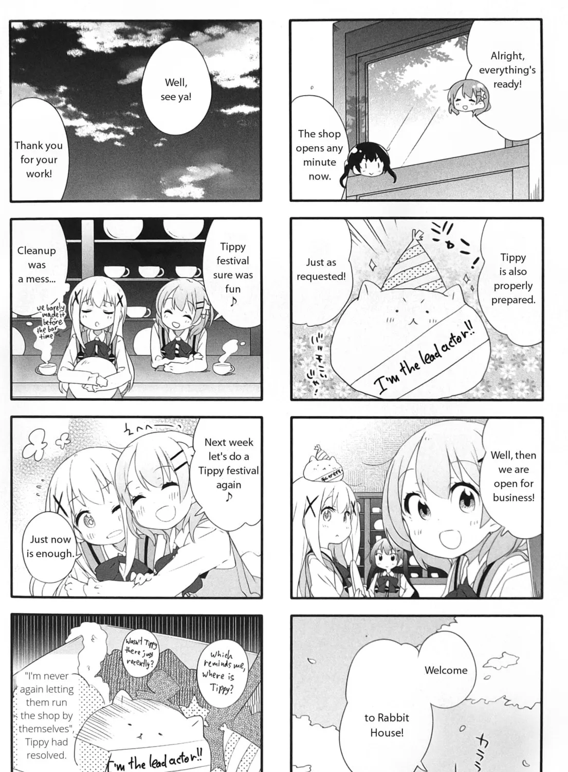 Is the order a rabbit? Anthology Comic Chapter 9 page 15 - 