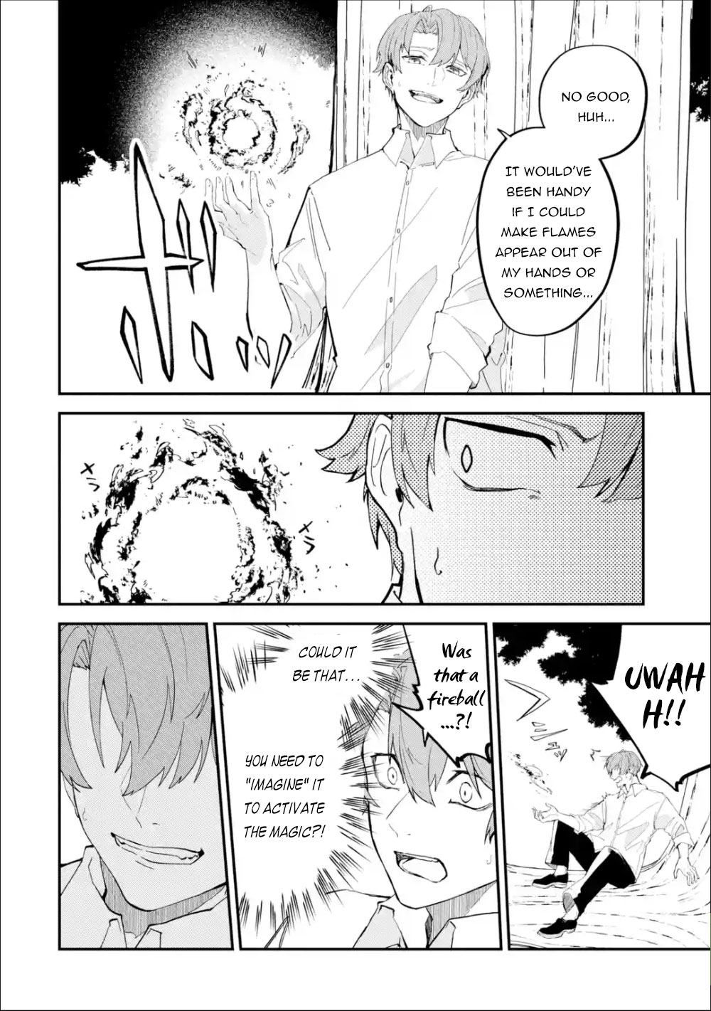 Read Isekai Cheat Magic Swordsman chapter 1.1 image 19 on Lezhin