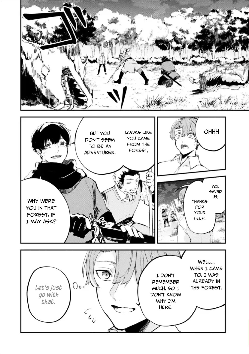 Read Isekai Cheat Magic Swordsman chapter 1.2 image 3 on Lezhin