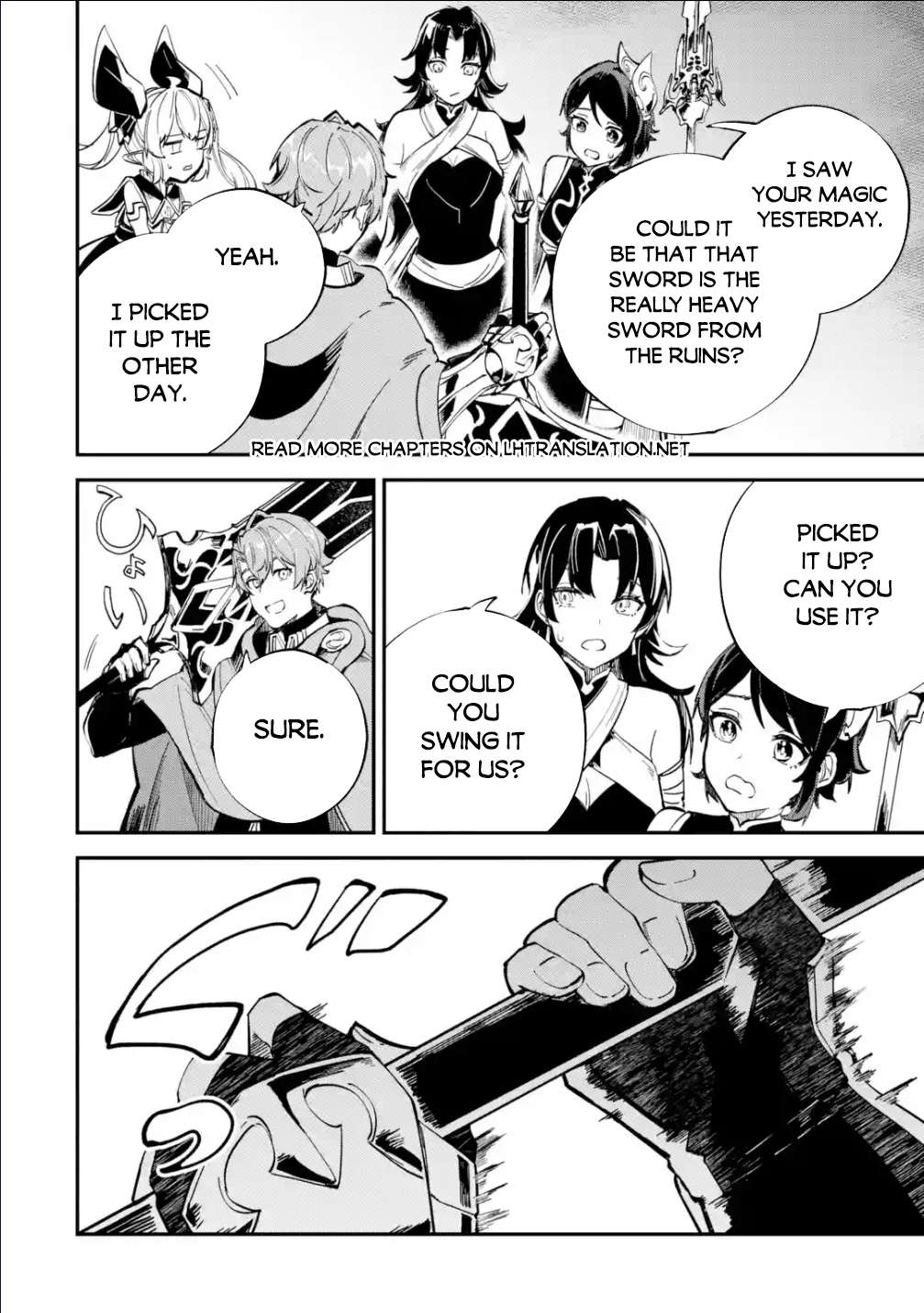 Read Isekai Cheat Magic Swordsman chapter 29.1 image 9 on Lezhin