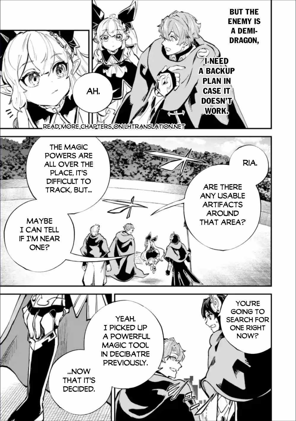 Read Isekai Cheat Magic Swordsman chapter 36.1 image 1 on Lezhin