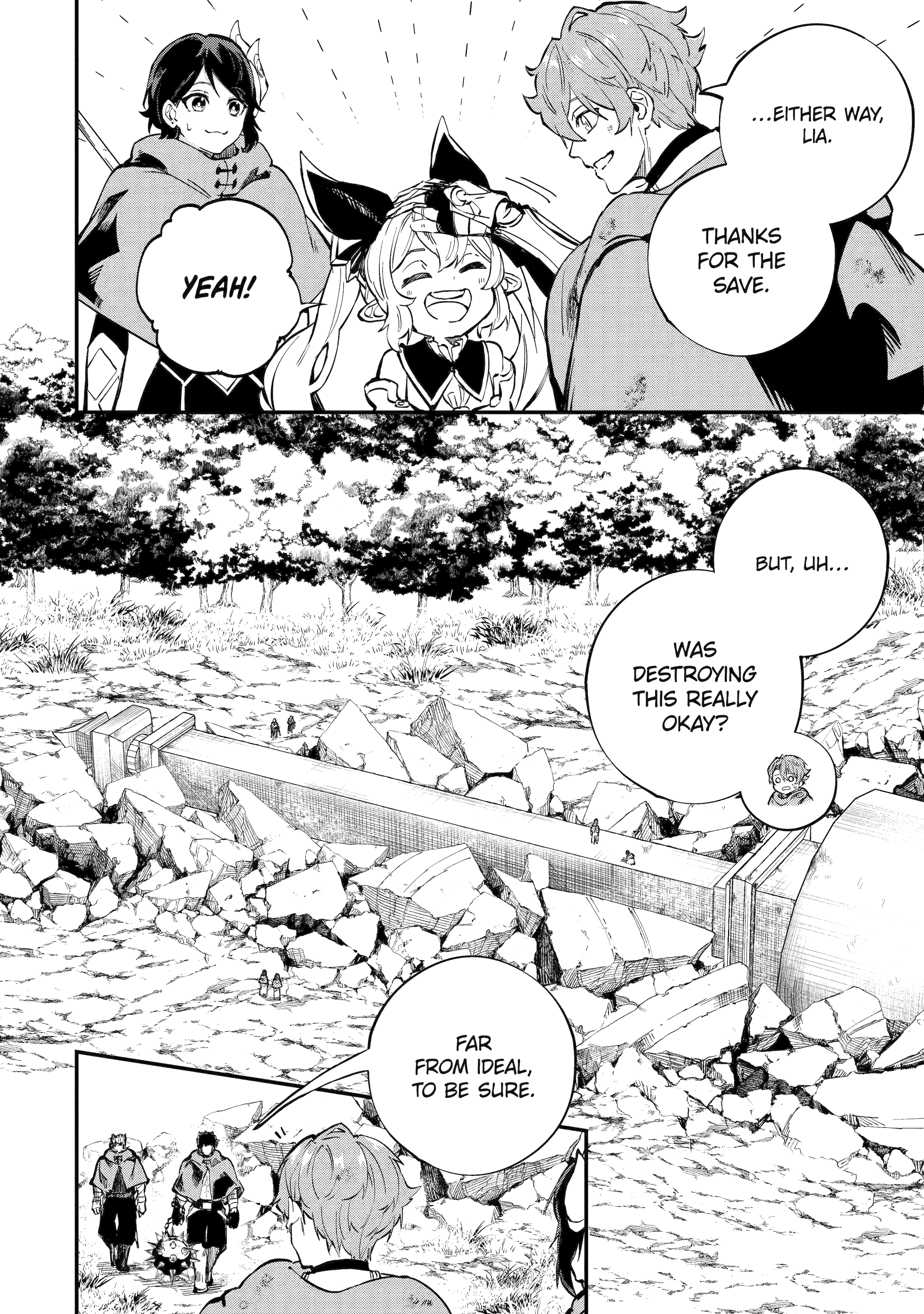 Read Isekai Cheat Magic Swordsman chapter 38 image 17 on Lezhin