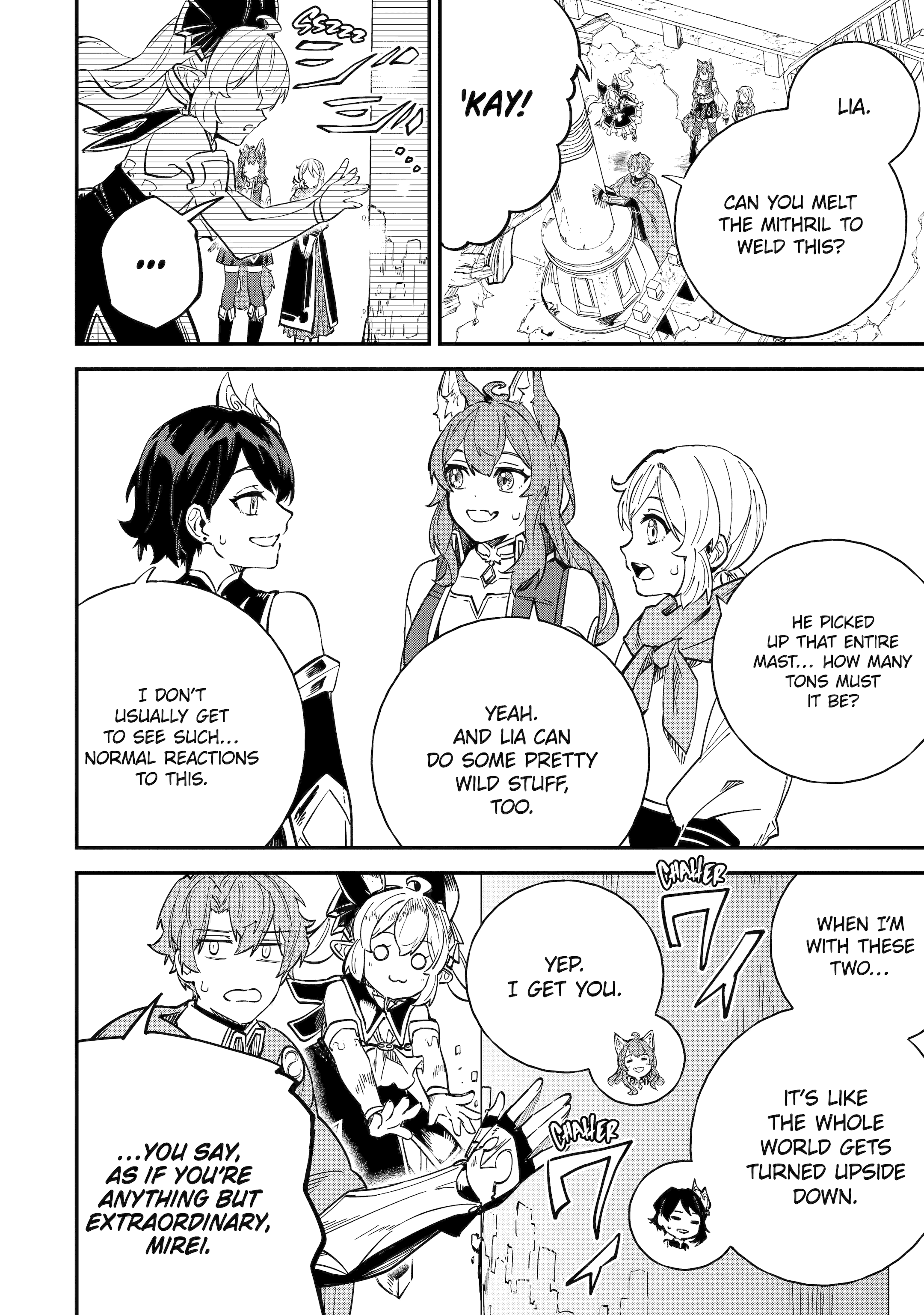 Read Isekai Cheat Magic Swordsman chapter 40 image 13 on Lezhin