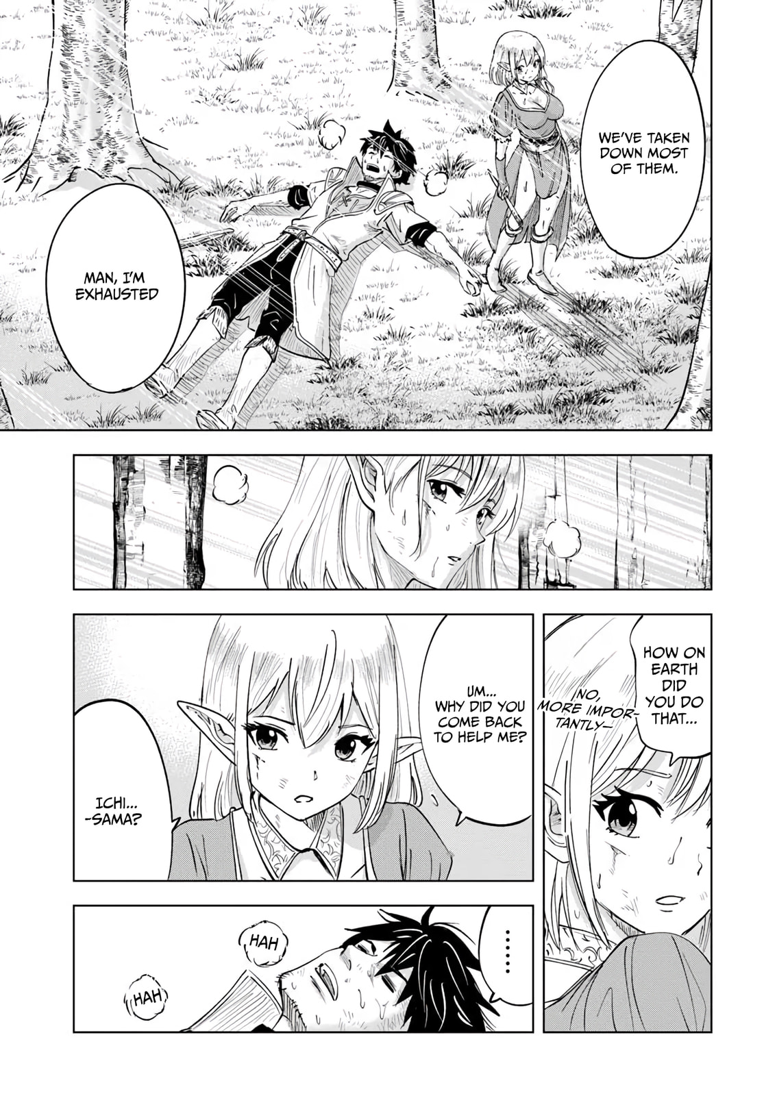 Read Isekai de Inmashi Harem chapter 3 image 33 on Lezhin