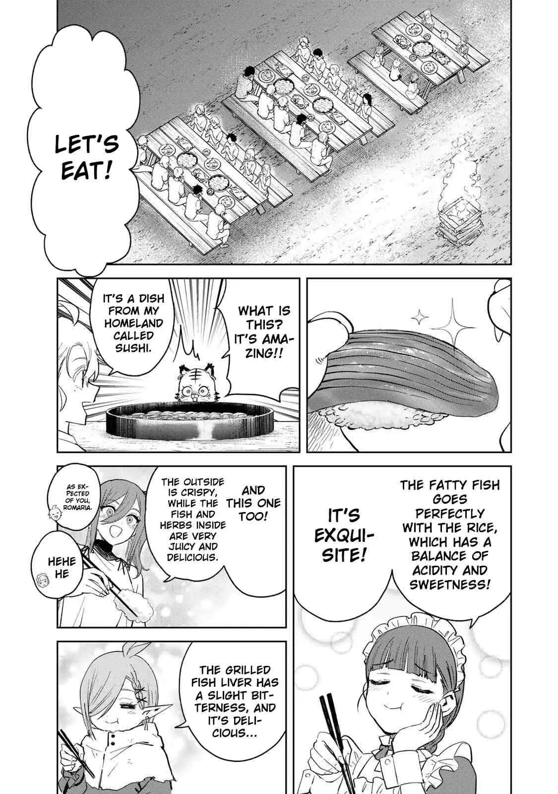 Isekai Gourmet de Nariagari Musou Chapter 45 page 14 - 