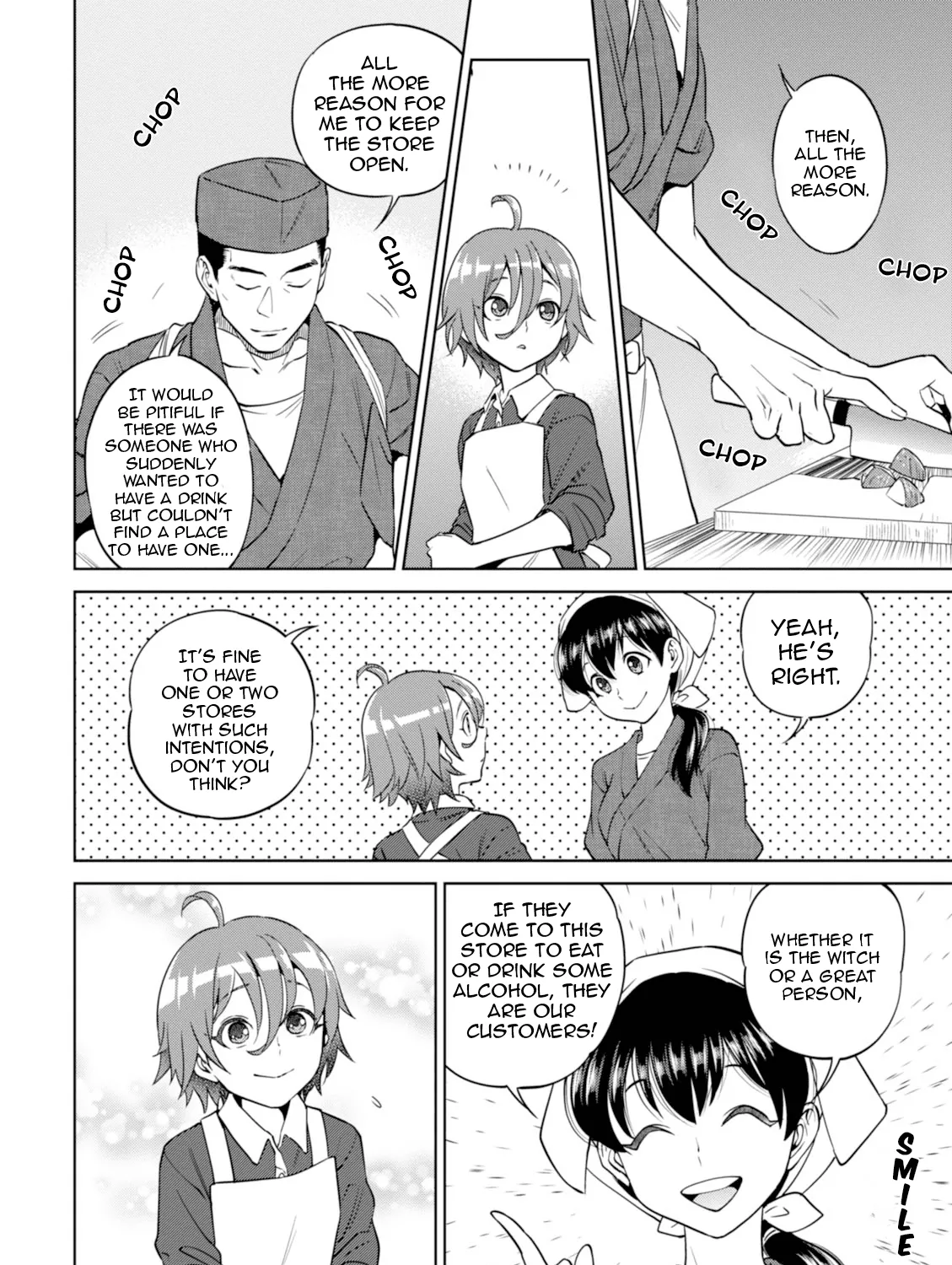 Read Isekai Izakaya chapter 25 image 7 on Lezhin
