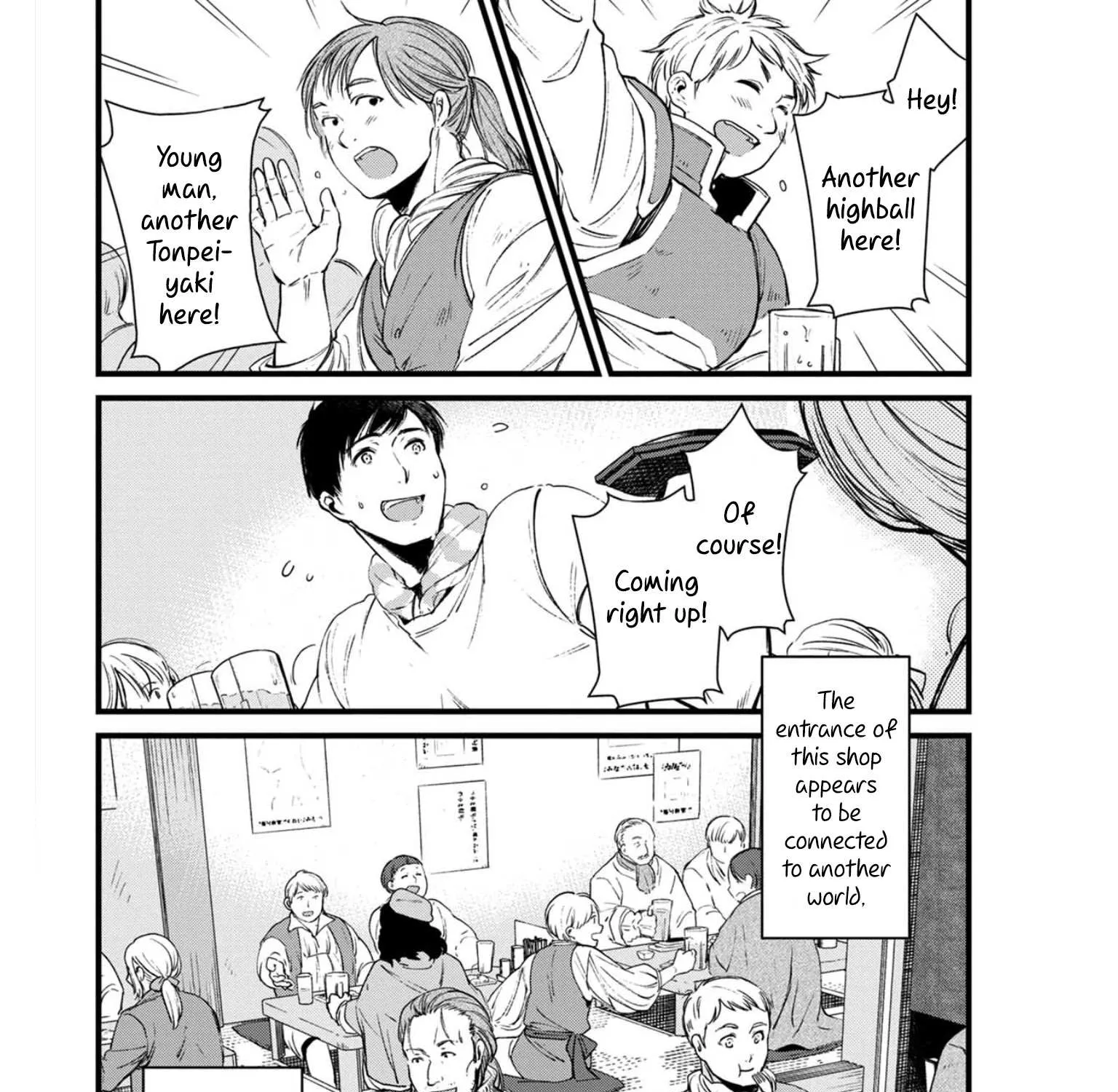 Read Isekai Izakaya chapter 3 image 9 on Lezhin