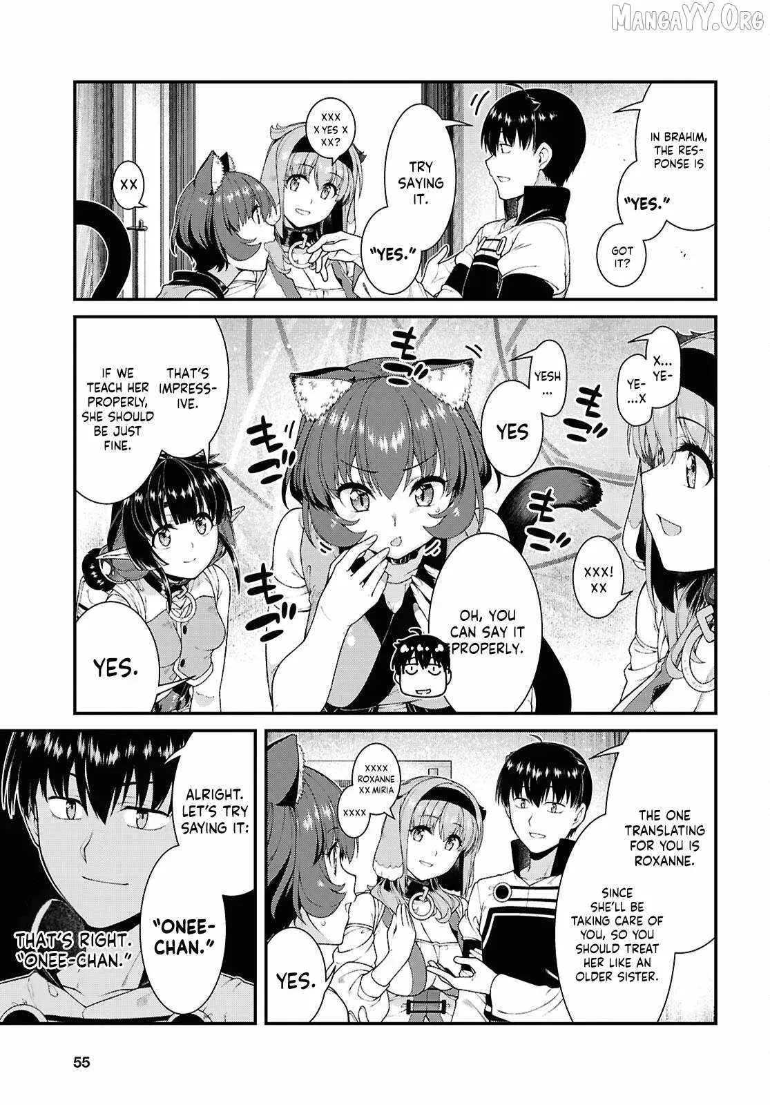 Isekai Meikyū de Harem o Chapter 104 page 4 - 