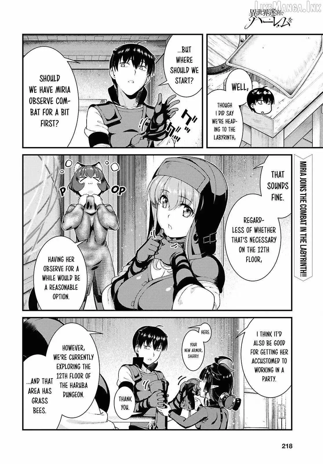 Isekai Meikyū de Harem o Chapter 111 page 3 - 