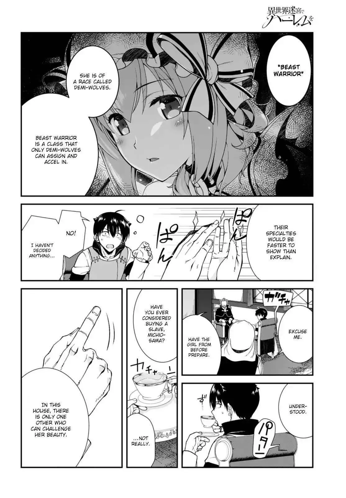 Isekai Meikyū de Harem o Chapter 4 page 9 - 