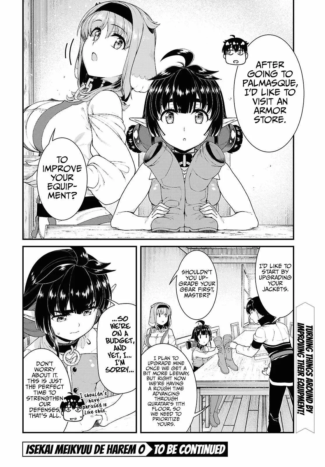 Isekai Meikyū de Harem o Chapter 85 page 17 - 
